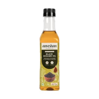 Anveshan Wood Pressed Black Sesame Oil - 500ml Pet Bottle