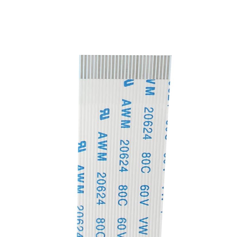 26 Pin 0.5mm Pitch 60mm Reverse Side Connection FFC Ribbon Flexible Flat Cable view 2