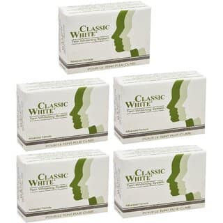 Classic White Twin Whitening Soap - 85gm (Pack Of 5)