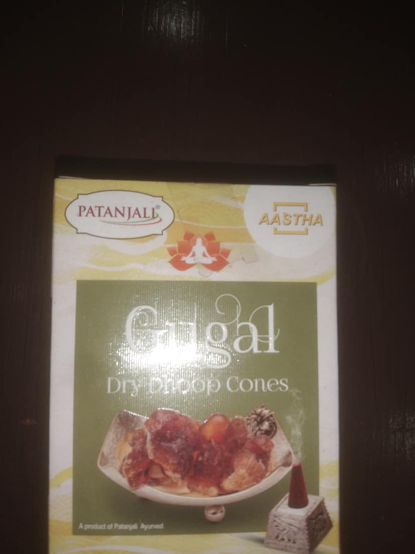Patanjali Aastha Gugal Dry dhoop cones