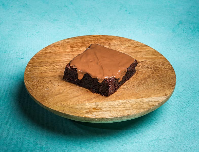 Milk chocolate brownie