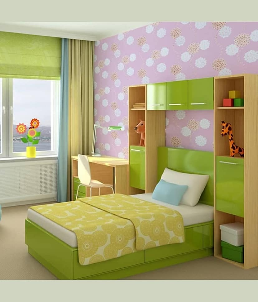 LAAYO - Floral Wallpaper ( 45 x 500 ) cm ( Pack of 1 ) view 2