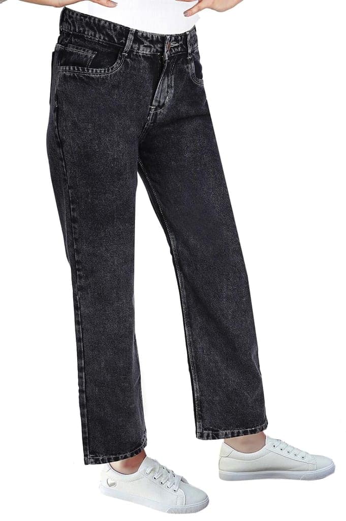 FINBEAT Jeans Pattern Straight Basic Belt Basic Bottom Jeans view 2