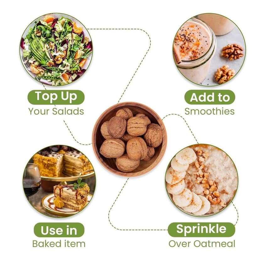 Nutraj California Inshell Walnuts 500g view 6