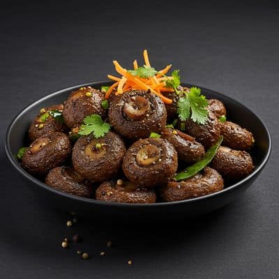 Mushroom Pepper Fry