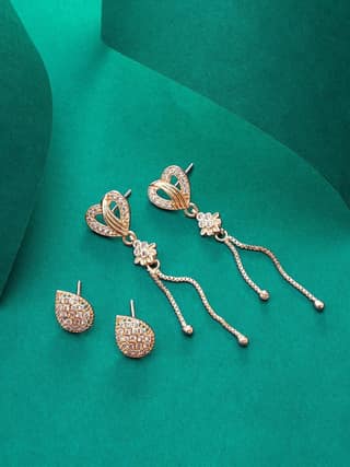 Morison Golden Crescent Earrings Lunar-Inspired Elegance