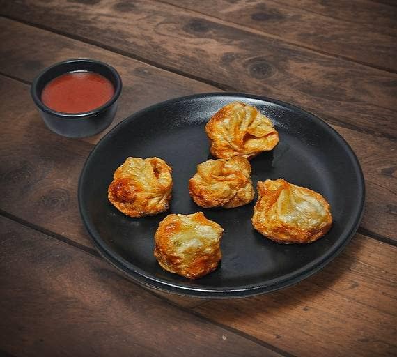 Cheese Corn Fried Momos(5Pcs)