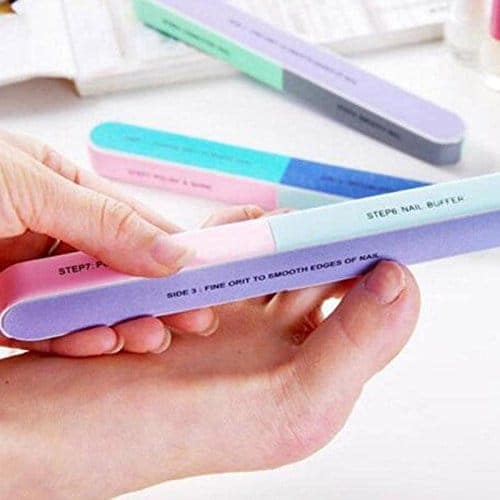 Rack Jack Multifunction 6 Sided Nail Filer Tool - Single Piece view 2