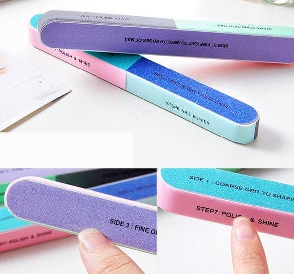 Rack Jack Multifunction 6 Sided Nail Filer Tool - Single Piece view 3