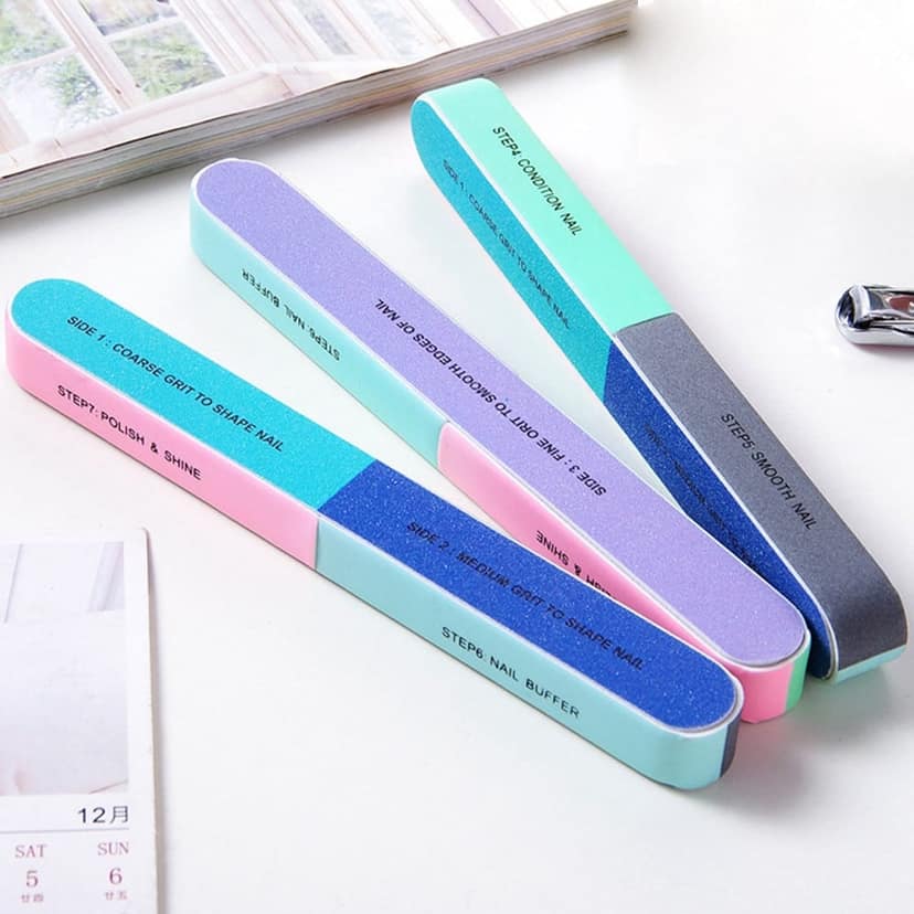 Rack Jack Multifunction 6 Sided Nail Filer Tool - Single Piece view 4