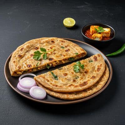 Mooli Paratha (1pc) And Paneer Paratha (1pc)