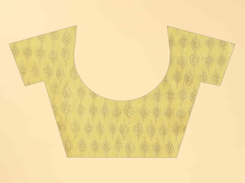 Women's Chanderi Digital Print Saree view 5