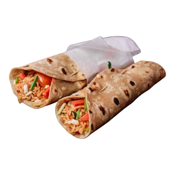 Chicken Noodle Kathi Roll