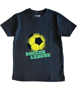 ETCHED DESIGN Pack of 7 Boys Cotton T-Shirt ( Navy Blue )