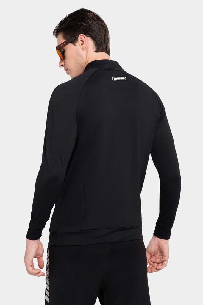 High Neck Black Polo Jacket Patriot Collection (All Weather) view 5