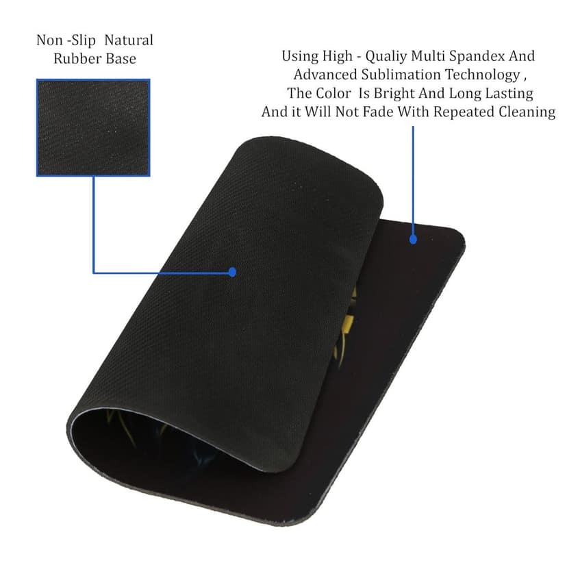 Astronaut Mouse Pad for Work from Home/Office/Gaming |Anti-Skid, Anti-Slip, Rubber Base for Computer, PC and Laptop view 6