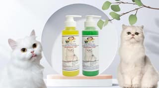 SWACCH Premium Shampoo for Persian CAT (200ML) (Pack of 2) Lemon & NEEM ALOVERA