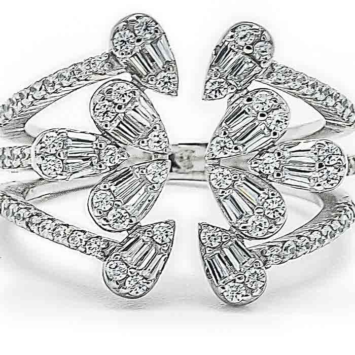 Silver Pixie Dust Ring view 4