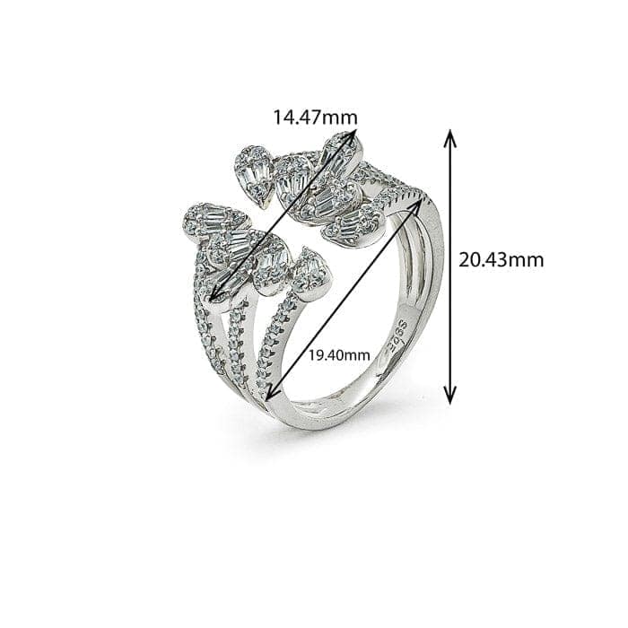 Silver Pixie Dust Ring view 5