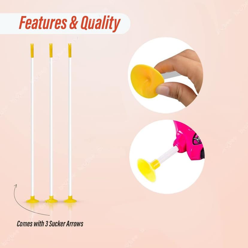 Planet of Toys Archery Set for Kids Spare Arrows Set of 10 Pcs view 2