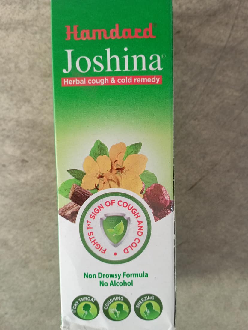 Hamdard joshina herbal cough & cold remedy