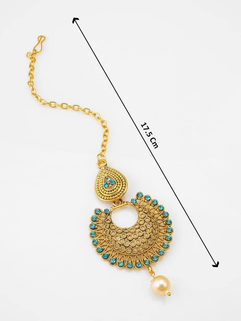 Morison Beaded Ethnic Mangtikka A Bohemian Touch view 4