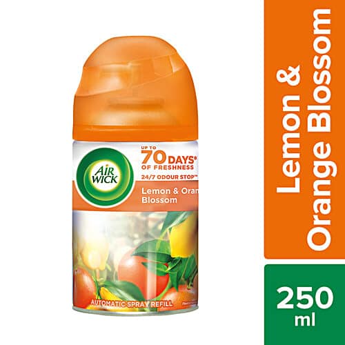 Airwick Freshmatic Automatic Air Freshener Spray Refill, Lemon & Orange Blossom, 250 ml