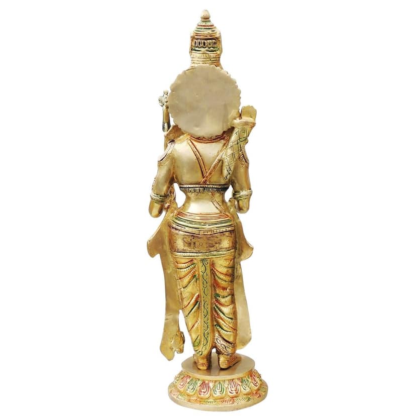Brass Showpiece Ram Ji Statue Idol (BSMAS1424 R) view 3