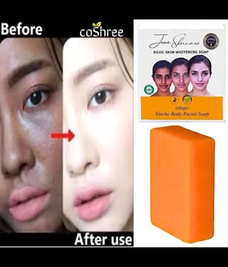 LUCACCI Skin Whitening Soap for All Skin Type ( Pack of 1 )