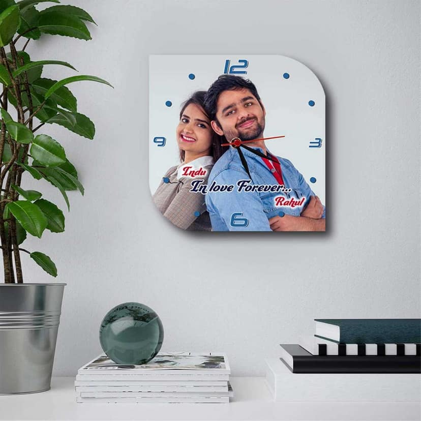 Presto Personalized Picture Clock Gift For Girls