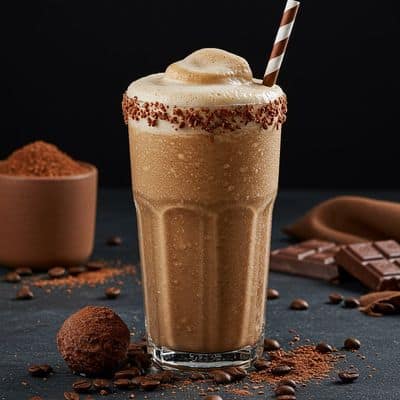 Cold Coffee With Choco Thick Shake
