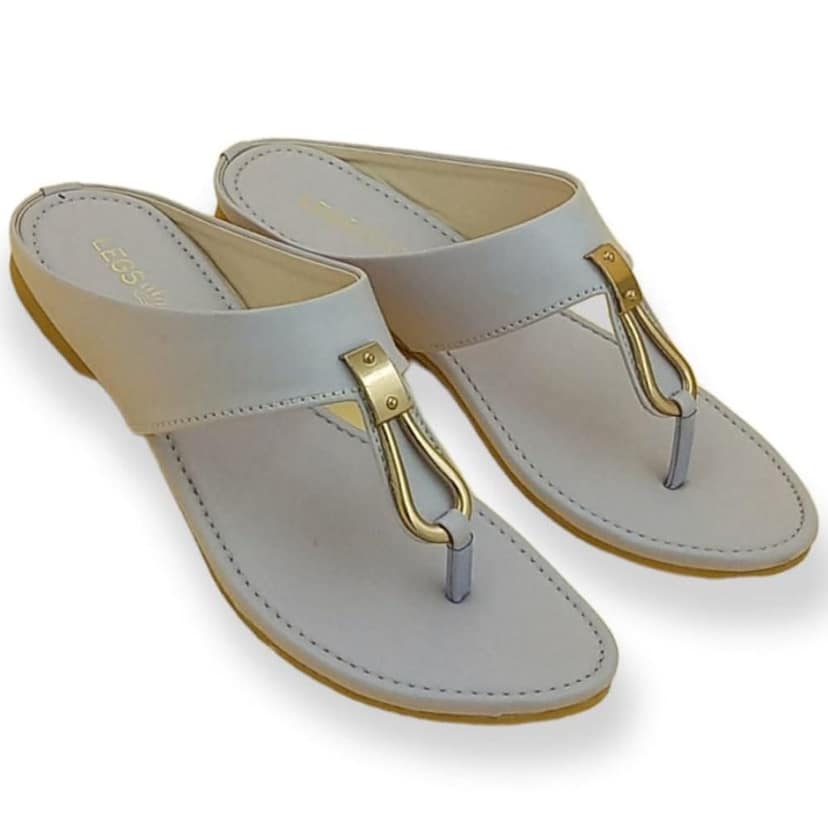 LEGS GO Peach Stylish flats for women , Casual and Ethnic Wear view 3
