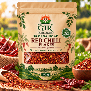 Organic Red Chilli Flakes - Premium Quality