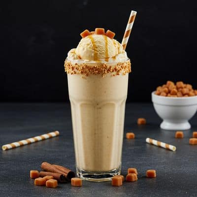 Butter Scotch Ice Cream Shake