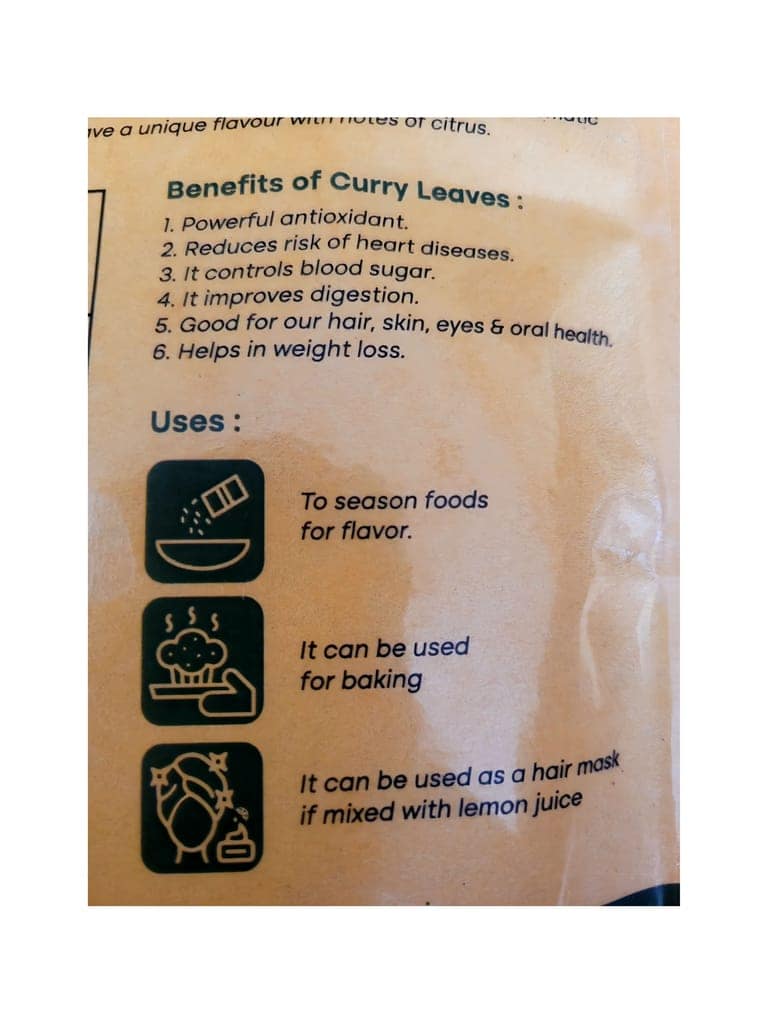 Organic Sengambu Curry Leaf Powder view 4