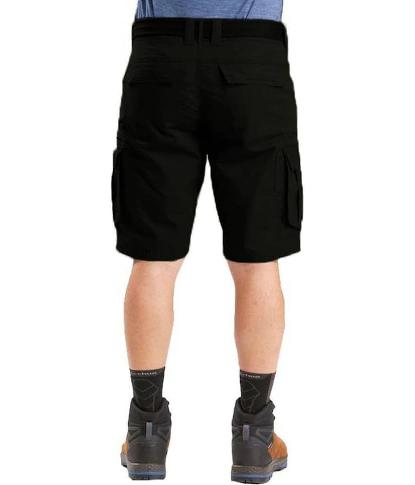 Reoutlook Black Cotton Blend Men's Cargos ( Pack of 1 ) view 2