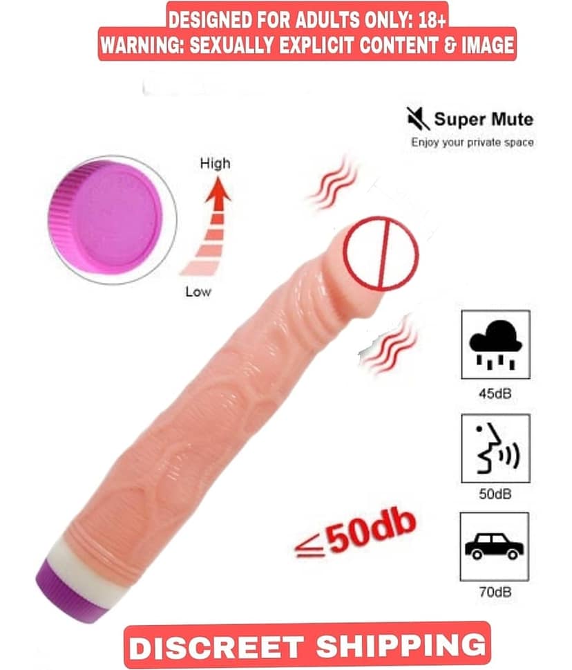 8.75 inch -G-Spot-Dildo vibrator-Rabbit-Female-Adult-Sex By Naughty World view 2