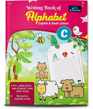 Writing Book Of Alphabet Capital & Small Letter For Kids - Part C