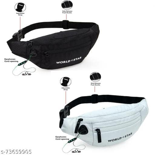 Waist bag for menwomenfanny pack for hiking travel camping running sports view 2