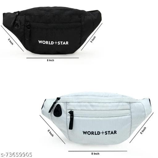 Waist bag for menwomenfanny pack for hiking travel camping running sports view 3