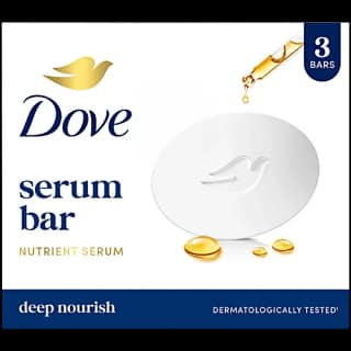 Dove Cream Beauty Bathing Bar, Has 1/4Th Moisturizing Cream, 125 G (Pack Of 3)