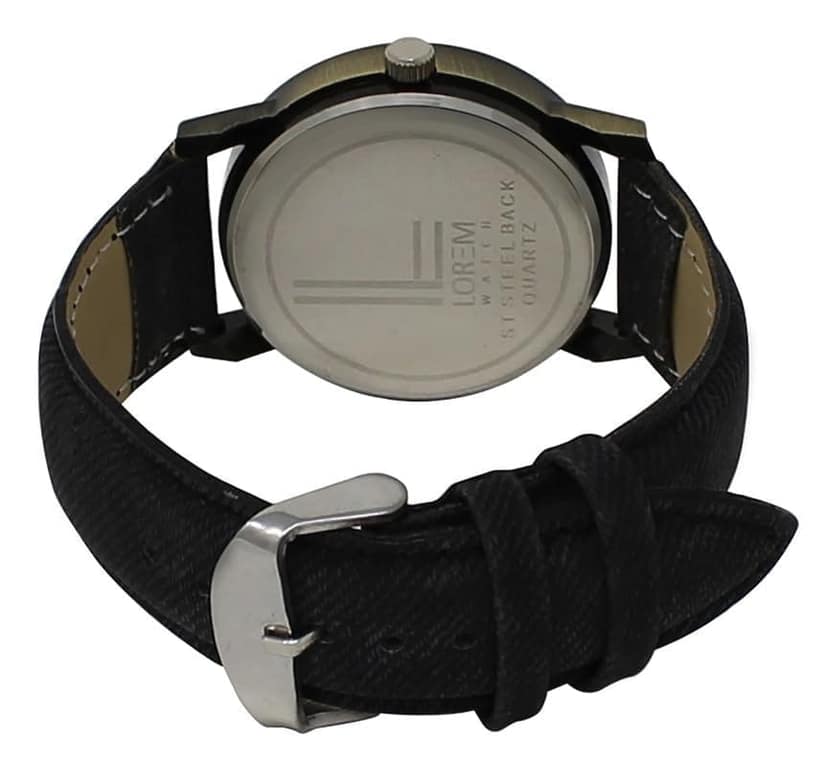 LOREM Never GiveUp Analog Watch for Men view 3