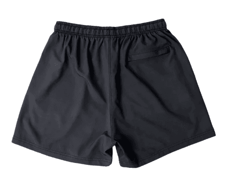 Men's Black Athletic Shorts | Quick-Dry, Gym, Running, Swim & Casual view 2