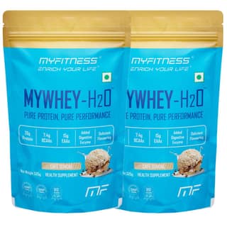 Myfitness Mywhey H2O | 26g Protein Per Serving | 7.4g BCAAs | 15g EAAs | Added Digestive Enzymes |