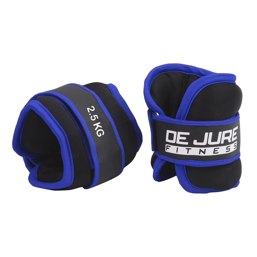 DE JURE FITNESS Ankle & Wrist Weight Set, Adjustable Strap