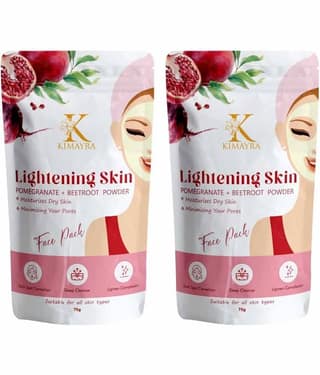 Kimayra - Skin Brightening Face Pack for All Skin Type ( Pack of 2 )