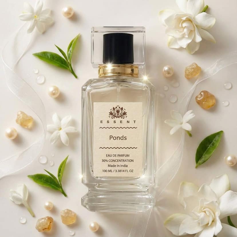 Essent Perfumes Ponds Eau de Parfum (EDP) – Classic Powdery Floral Long Lasting Perfume – Women’s Fragrance view 5