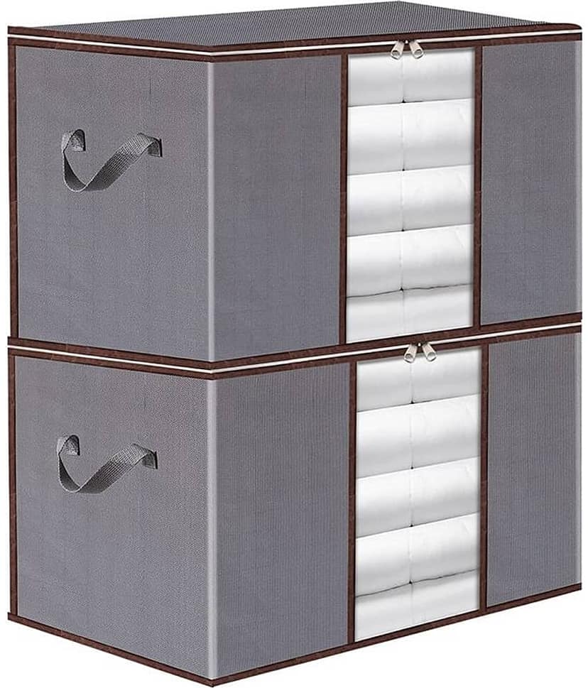 Non-Woven Saree Cover / Cloth Storage & Organizer ( Pack of 2 )
