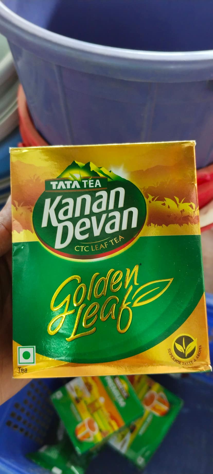 Tata tea kanandevan ctc leaf tea
