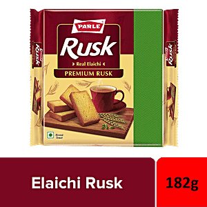 Parle Premium Rusk - Real Elaichi, 182 g Carton